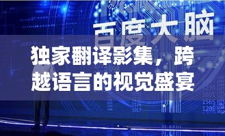 獨家翻譯影集，跨越語言的視覺盛宴揭秘